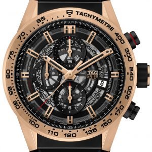 Tag Heuer Carrera Car205b.Ft6087 Kello Musta / Kumi