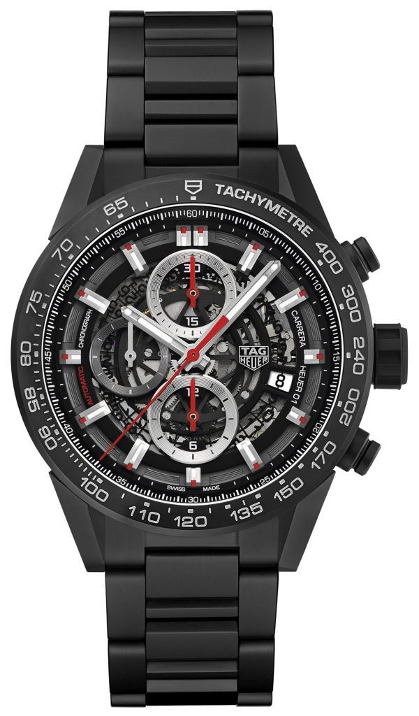 Tag Heuer Carrera Car2090.Bh0729 Kello Musta / Keraaminen