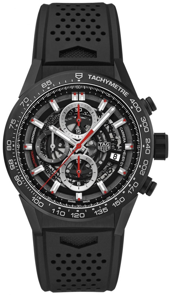 Tag Heuer Carrera Car2090.Ft6088 Kello Musta / Kumi