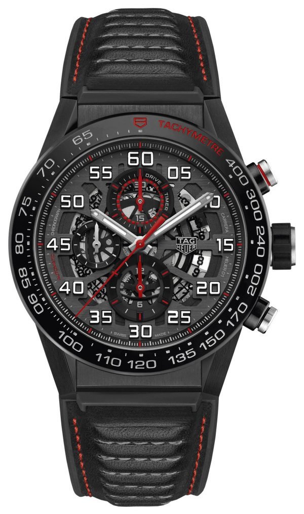 Tag Heuer Carrera Car2a1h.Ft6101 Kello Musta / Kumi