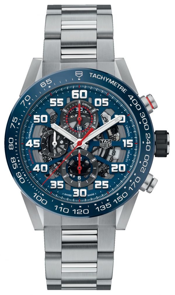 Tag Heuer Carrera Car2a1k.Ba0703 Kello Sininen / Teräs