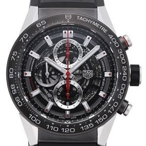 Tag Heuer Carrera Car2a1z.Ft6044 Kello Musta / Kumi