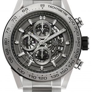 Tag Heuer Carrera Car2a8a.Bf0707 Kello Luurankokello / Titaani