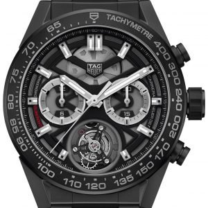 Tag Heuer Carrera Car5a90.Bh0742 Kello Musta / Keraaminen