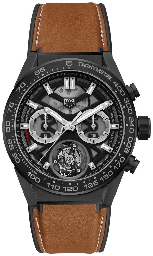 Tag Heuer Carrera Car5a90.Ft6121 Kello Musta / Kumi