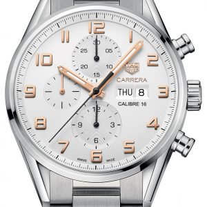 Tag Heuer Carrera Cv2a1ac.Ba0738 Kello Hopea / Teräs