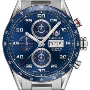 Tag Heuer Carrera Cv2a1v.Ba0738 Kello Sininen / Teräs