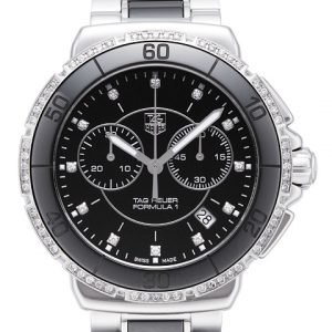 Tag Heuer Formula 1 Steel And Ceramic Chronograph Diamonds Cah1212.Ba0862 Kello