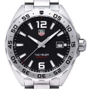 Tag Heuer Formula 1 Waz1112.Ba0875 Kello Musta / Teräs