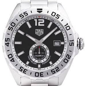 Tag Heuer Formula 1 Waz2012.Ba0842 Kello Musta / Teräs