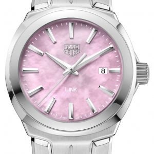 Tag Heuer Link Damklockor Wbc1317.Ba0600 Kello Pinkki / Teräs