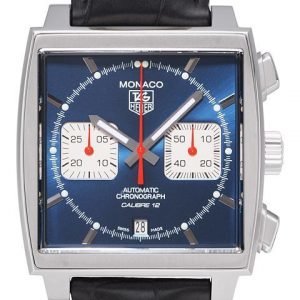 Tag Heuer Monaco Calibre 12 Automatic Chronograph Caw2111.Fc6183 Kello