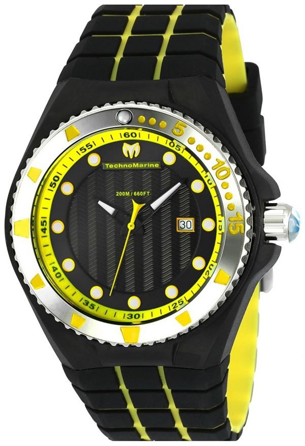 Technomarine Cruise Locker Tm-115218 Kello Musta / Kumi