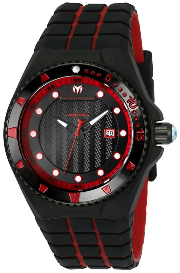 Technomarine Cruise Locker Tm-115219 Kello Musta / Kumi