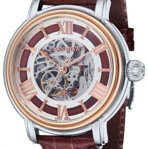 Thomas Earnshaw Longcase Es-0032-03 Kello Ruskea / Nahka