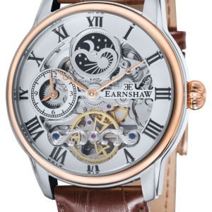 Thomas Earnshaw Longitude Es-8006-03 Kello Hopea / Nahka