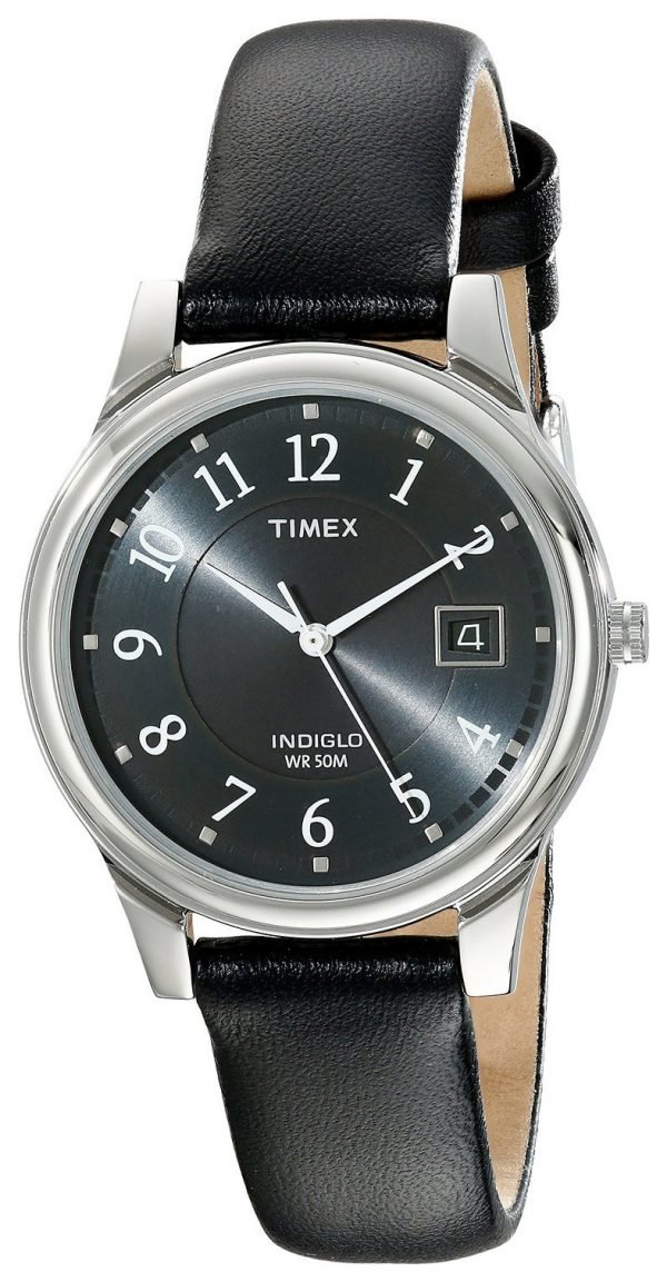 Timex Classic Elevated T29321 Kello Harmaa / Nahka