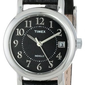 Timex Classic Elevated T2n335 Kello Musta / Nahka