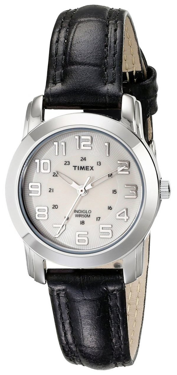 Timex Classic Elevated T2n4359j Kello Valkoinen / Nahka