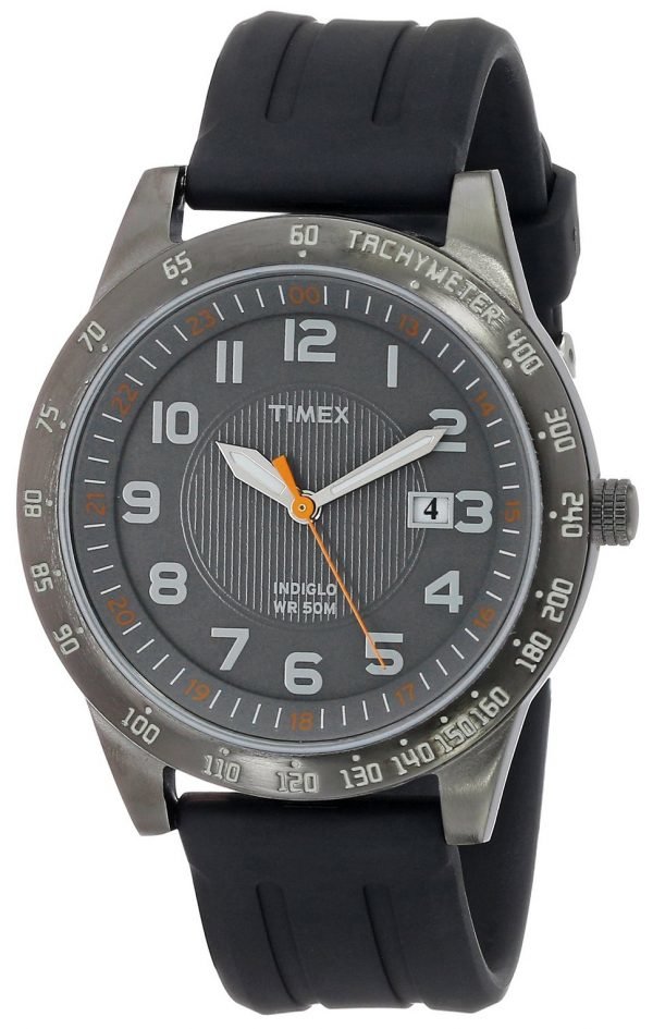Timex Classic Elevated T2n919 Kello Harmaa / Kumi