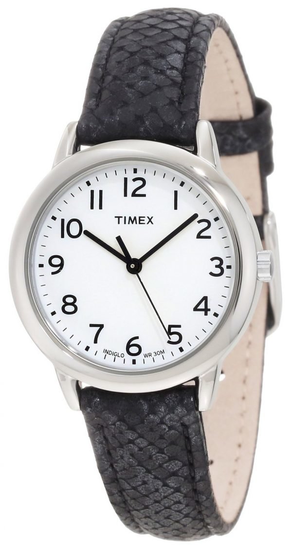 Timex Classic Elevated T2n964 Kello Valkoinen / Nahka