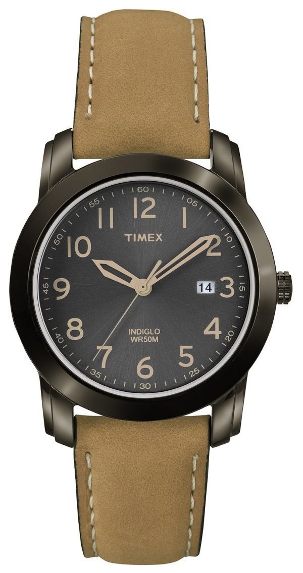 Timex Classic Elevated T2p133 Kello Musta / Nahka