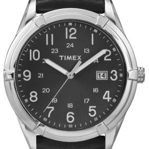 Timex Classic Elevated Tw2p76700 Kello Musta / Nahka