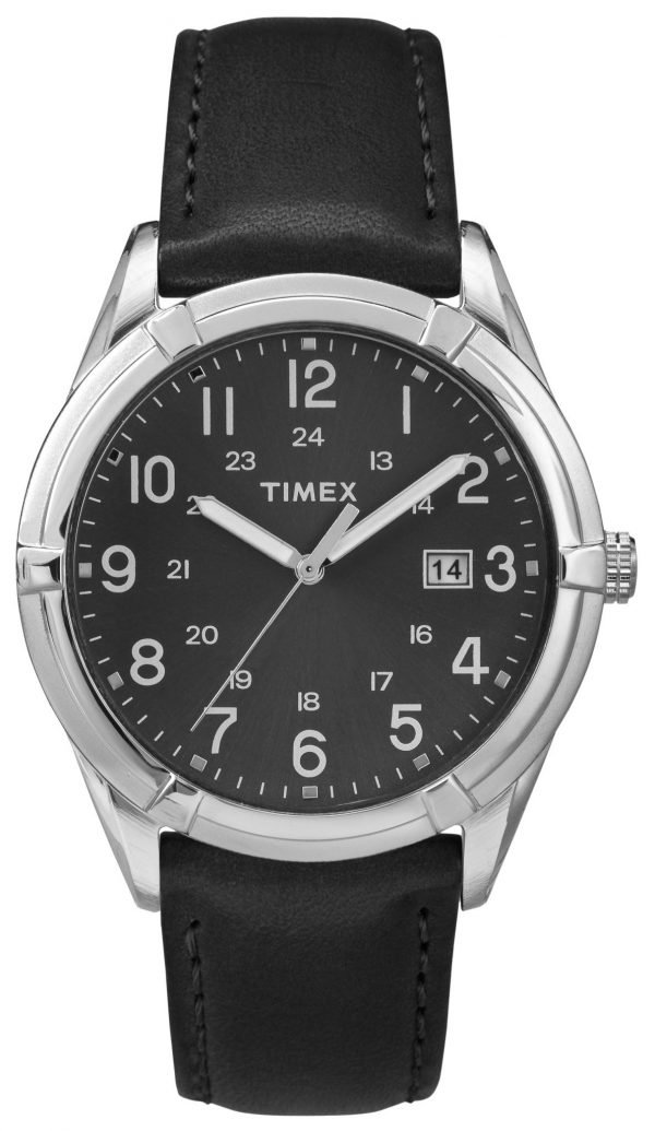 Timex Classic Elevated Tw2p76700 Kello Musta / Nahka