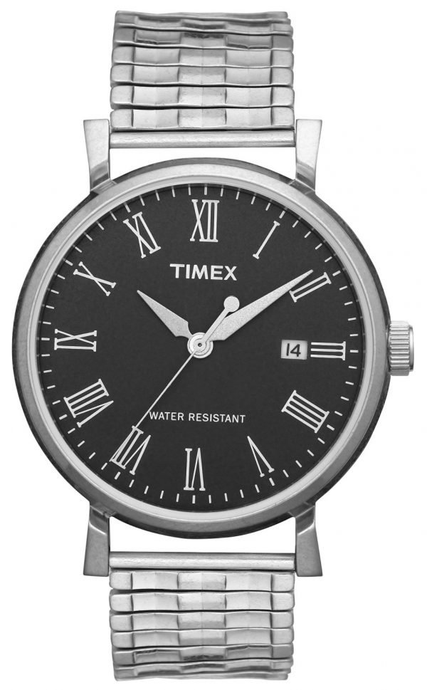 Timex Classic T2n539 Kello Musta / Teräs