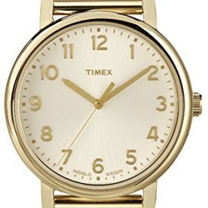 Timex Classic T2n598 Kello Samppanja / Kullansävytetty Teräs