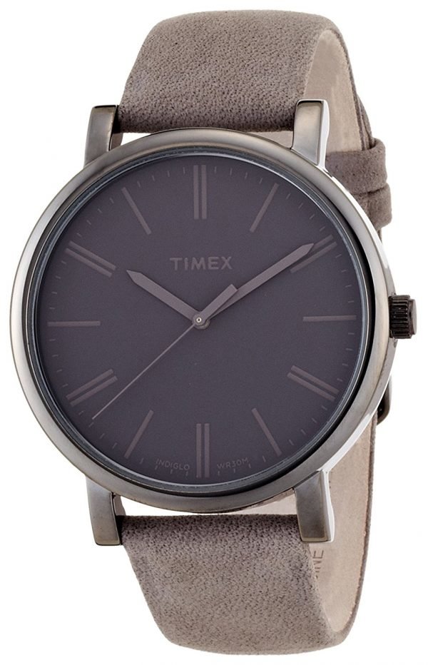 Timex Classic T2n795 Kello Harmaa / Nahka