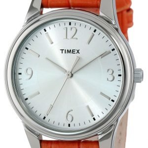 Timex Classic T2p087tn Kello Hopea / Nahka