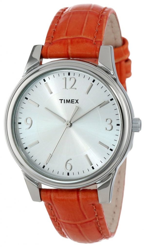 Timex Classic T2p087tn Kello Hopea / Nahka