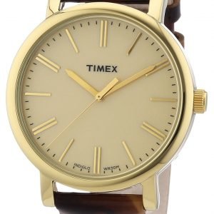 Timex Classic T2p237 Kello Beige / Nahka