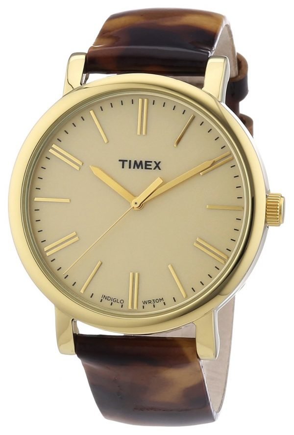 Timex Classic T2p237 Kello Beige / Nahka
