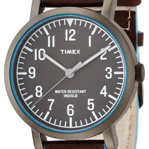 Timex Classic T2p506 Kello Harmaa / Nahka