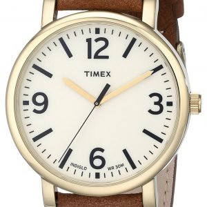 Timex Classic T2p527ab Kello Beige / Nahka