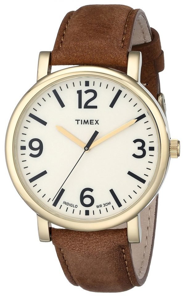 Timex Classic T2p527ab Kello Beige / Nahka