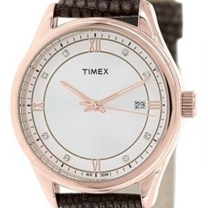 Timex Classic T2p558 Kello Hopea / Nahka