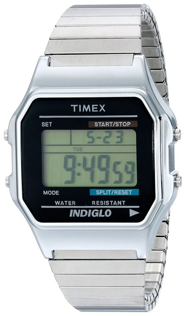 Timex Classic T78587 Kello Lcd / Teräs