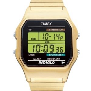 Timex Classic T78677 Kello Lcd / Kullansävytetty Teräs