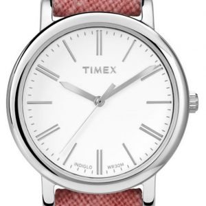 Timex Classic Tw2p63600 Kello Valkoinen / Nahka