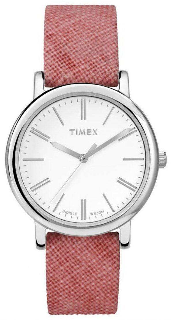 Timex Classic Tw2p63600 Kello Valkoinen / Nahka