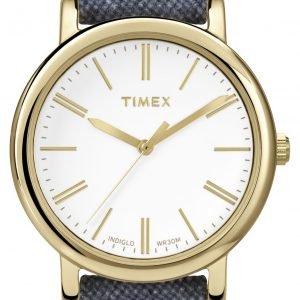 Timex Classic Tw2p63800 Kello Valkoinen / Tekstiili