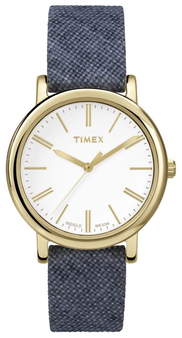 Timex Classic Tw2p63800 Kello Valkoinen / Tekstiili