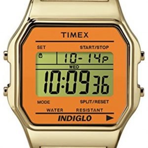 Timex Classic Tw2p65100 Kello Lcd / Kullansävytetty Teräs