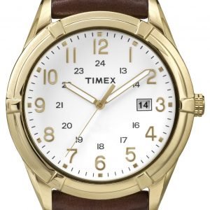 Timex Classic Tw2p76600 Kello Valkoinen / Nahka