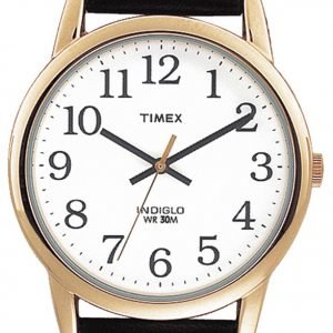 Timex Easy Reader T20491 Kello Valkoinen / Nahka