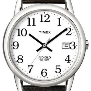 Timex Easy Reader T2h281d7 Kello Valkoinen / Nahka