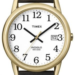 Timex Easy Reader T2h291d7 Kello Valkoinen / Nahka